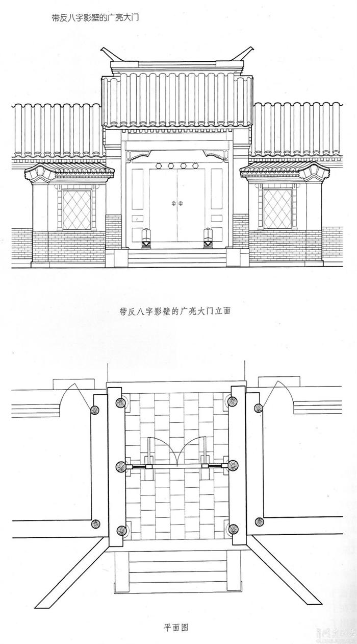 四合院平面設(shè)計(jì)圖