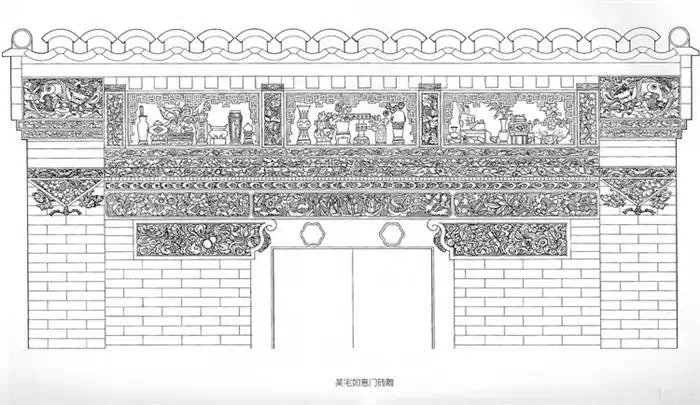 四合院平面設(shè)計(jì)圖