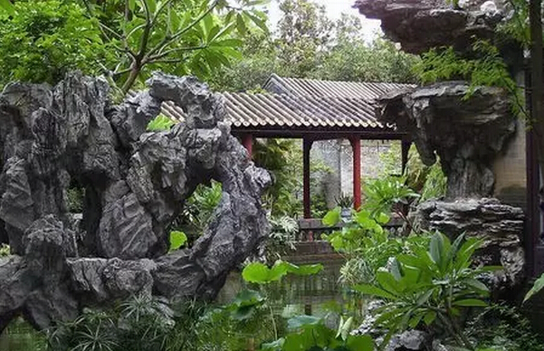 中國古代園林植物的配置特點